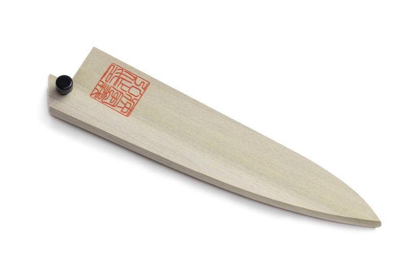 Yoshihiro Natural Magnolia Wood Saya Cover Blade Protector for Petty 135mm - Image 1